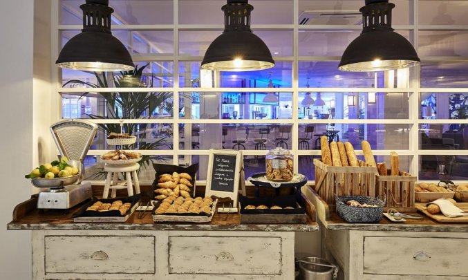 Ontbijtbuffet van Hotel Delamar in Lloret de Mar