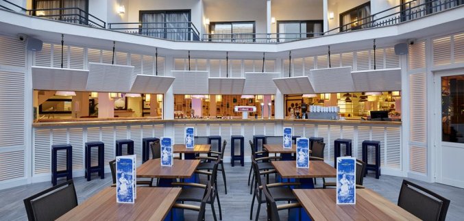 Restaurant van Hotel Delamar in Lloret de Mar