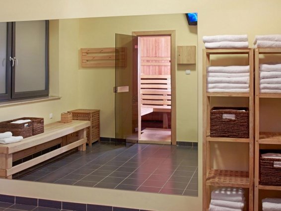 Sauna van Hotel Focus in Gdansk