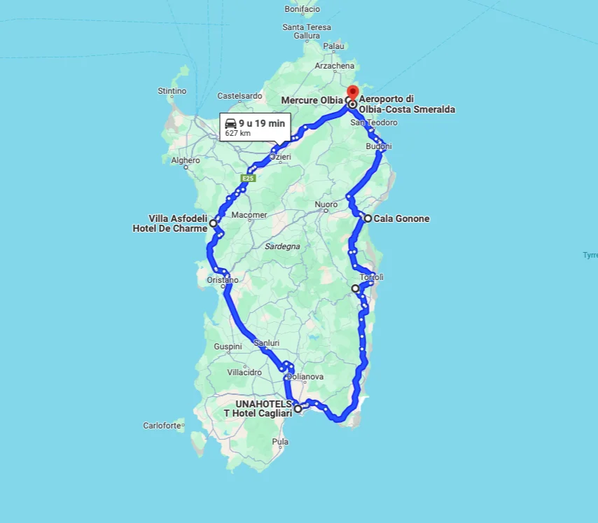 Complete Rondreis Sardinië