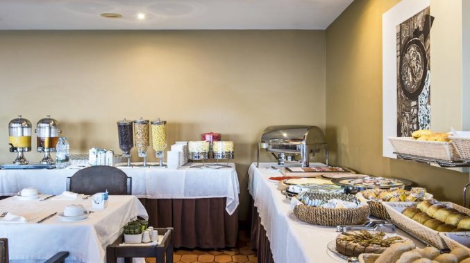 Ontbijt van Hotel São Félix Hillside in Noord-Portugal