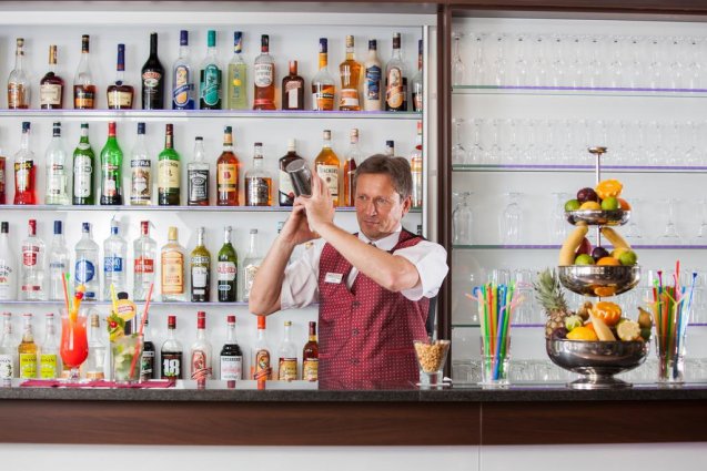 Bar van Hotel Zora in Dalmatië