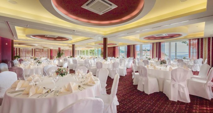 Restaurant van Hotel Zora in Dalmatië