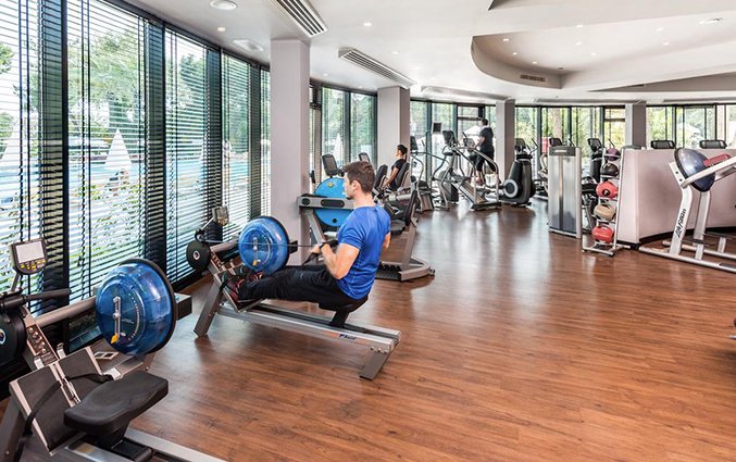 Fitness van hotel Rixos Downtown Antlaya