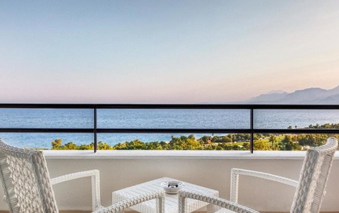 Uitzicht van hotel Rixos Downtown Antlaya