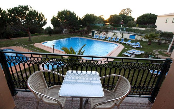 Balkon van Appartementen Quinta Pedra Dos Bicos in de Algarve