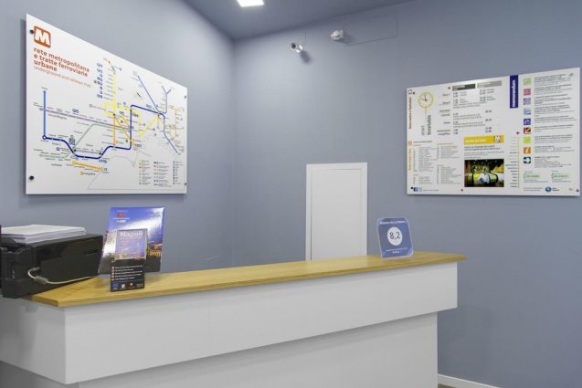 Receptie van Bed & Breakfast Maison Du La Metro