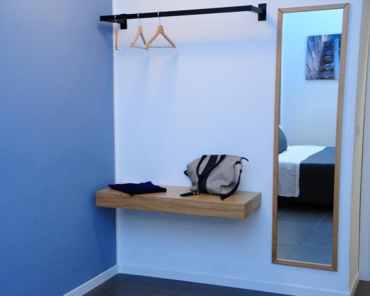 Tweepersoonskamer van Bed & Breakfast Maison Du La Metro