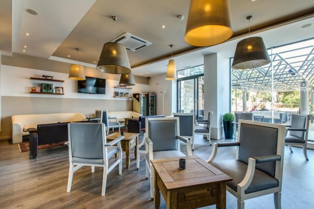 Restaurant van Sunny Coast Resort in Malta