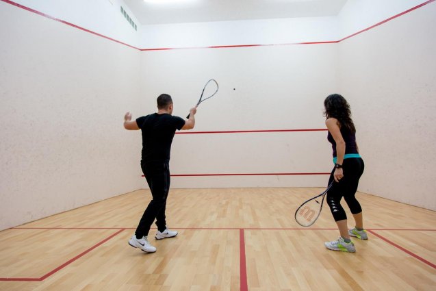 Squashruimte in Sunny Coast Resort in Malta