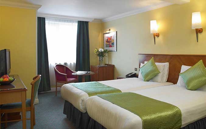 Tweepersoonskamer van Hotel Lancaster Gate in Londen