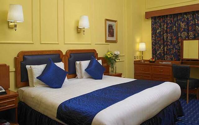 Tweepersoonskamer van Hotel Lancaster Gate in Londen