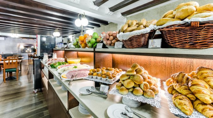 Buffet van Hotel Suizo Barcelona