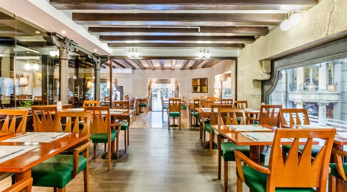 Restaurant van Hotel Suizo Barcelona