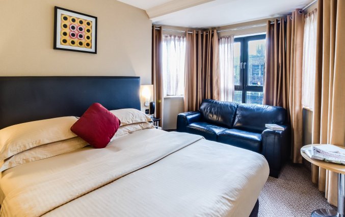 Tweepersoonskamer van Hotel Academy Plaza in Dublin