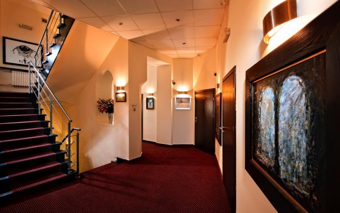 Hal van Hotel Spatz in Krakau