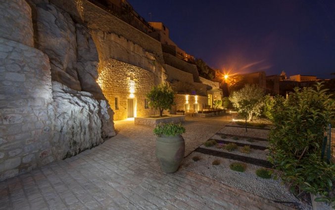 Tuin van Hotel San Giorgio Palace op Sicilië