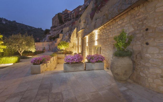 Tuin van Hotel San Giorgio Palace op Sicilië