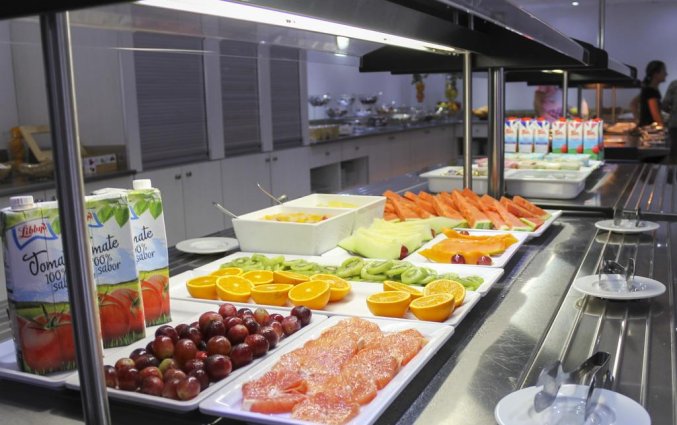 Ontbijtbuffet van Appartementen Palm Beach Club Tenerife