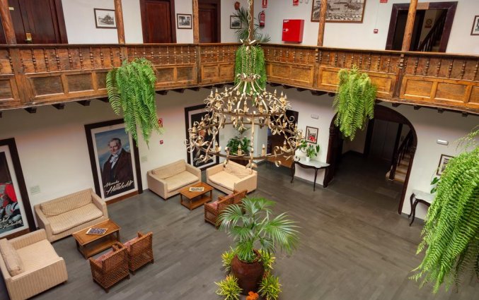 Binnenplaats van Hotel Marquesa op Tenerife