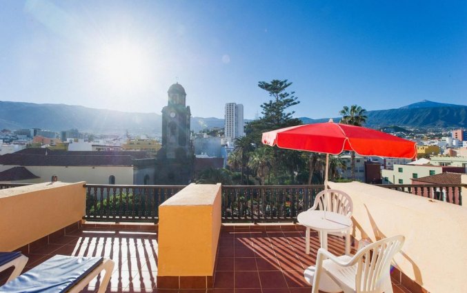 Terras van Hotel Marquesa op Tenerife