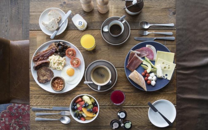 Ontbijt van Hotel Novotel Canary Wharf in Londen