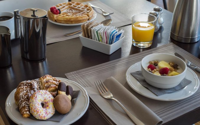 Ontbijt van hotel Hilton Garden Inn Venice Mestre San Giuliano in Venetie