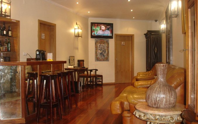 Bar van Hotel Alcobia in Lissabon