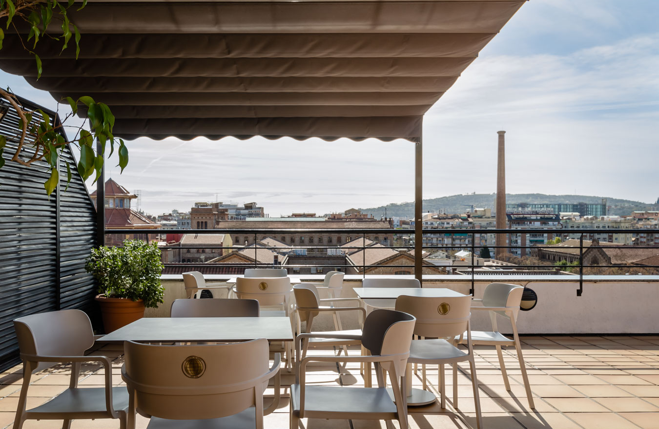 Terras van Sunotel Junior in Barcelona