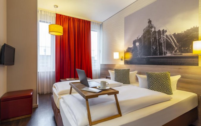 Tweepersoonskamer van Aparthotel Adagio Berlin am Kurfürstendamm
