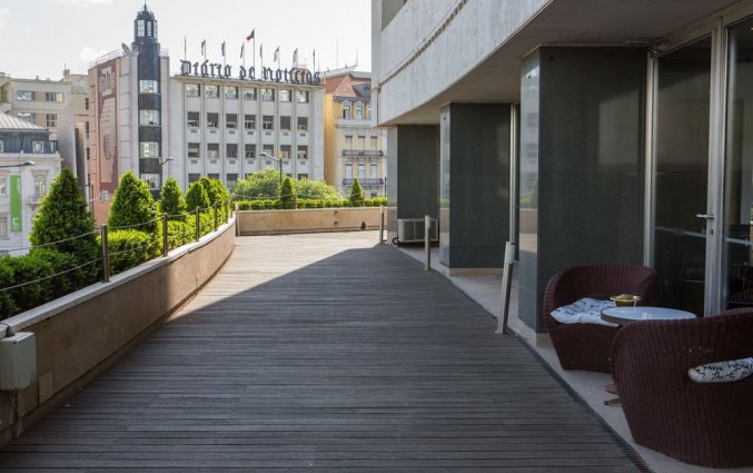 Terras van Hotel Florida in Lissabon