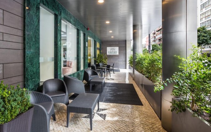 Terras van Hotel Empire Lisbon in Lissabon