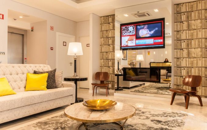 Lobby van Hotel the 7 in Lissabon