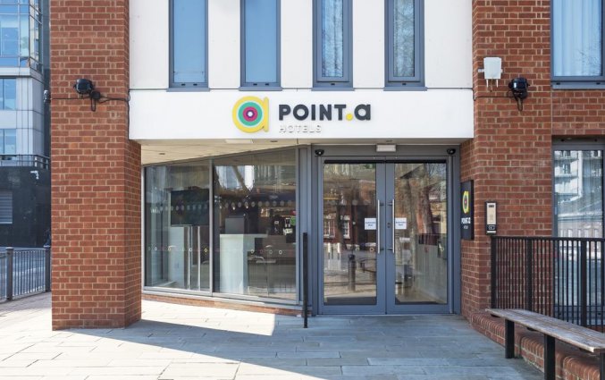 Gebouw van Hotel Point A Canary Wharf in Londen
