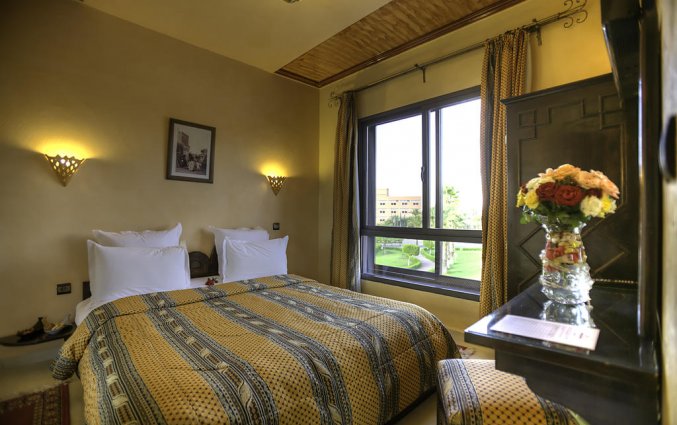 Tweepersoonskamer van Hotel Amani Appart in Marrakech