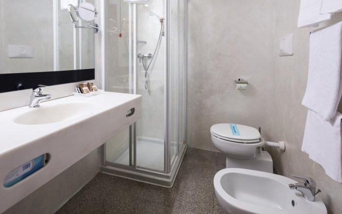 Badkamer van Hotel Best Western Antares Concorde in Milaan