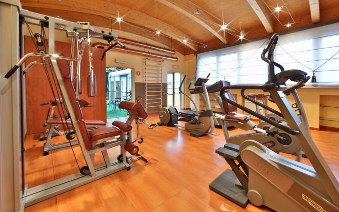 Fitnesszaal van Hotel Best Western Antares Concorde in Milaan