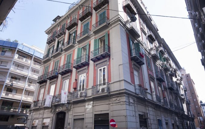 Buiten aanzicht van Hotel Schilizzi Napels