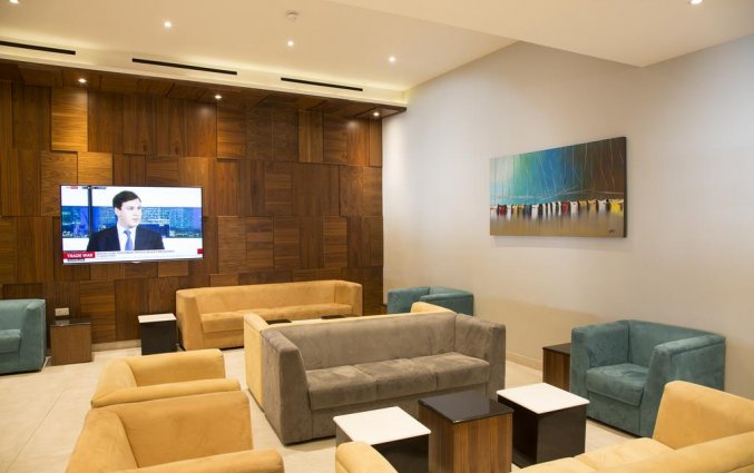 Zithoek van hotel Paradise Bay malta