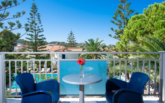 Balkon van Hotel Contessa Zakynthos