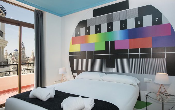 Tweepersoonsbed kamer Hotel Casual Valencia Vintage